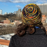 *Solar Event DK Hat Knitting Pattern -- digital download (DK weight)
