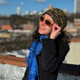 *Solar Event DK Hat Knitting Pattern -- digital download (DK weight)