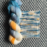 ANTARCTIC SUNSET -- dyed to order -- choose your yarn base
