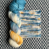 ANTARCTIC SUNSET -- Greenwich Village DK yarn -- ready to ship