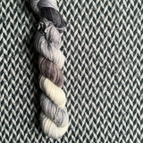 CHINSTRAP PENGUINS -- Half-Skein -- Times Square sock yarn -- ready to ship