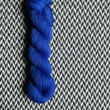 TRUE BLUE FRIEND -- dyed to order -- choose your yarn base