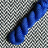 TRUE BLUE FRIEND -- dyed to order -- choose your yarn base