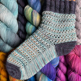 *Garden Walking Socks Pattern -- digital download