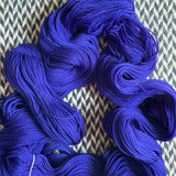 BLUE NOTE -- dyed to order -- choose your yarn base