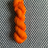 CARROT -- dyed to order -- choose your yarn base