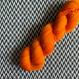 CARROT -- dyed to order -- choose your yarn base