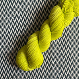 CITRON VERT -- dyed to order -- choose your yarn base