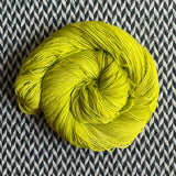 CITRON VERT -- dyed to order -- choose your yarn base