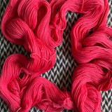 CORAL -- dyed to order -- choose your yarn base