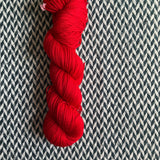 FLAMING -- dyed to order -- choose your yarn base