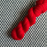 FLAMING -- dyed to order -- choose your yarn base