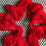 FLAMING -- dyed to order -- choose your yarn base