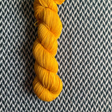 GOLD BRACELETS -- dyed to order -- choose your yarn base