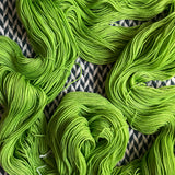 GRASS -- dyed to order -- choose your yarn base