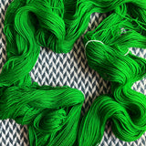 GREENEST -- dyed to order -- choose your yarn base