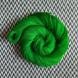 GREENEST -- dyed to order -- choose your yarn base