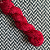 HEART ON FIRE -- dyed to order -- choose your yarn base