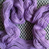 LAVENDER MACARON -- dyed to order -- choose your yarn base