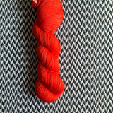 PUMPKIN -- dyed to order -- choose your yarn base
