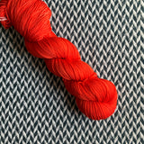 PUMPKIN -- dyed to order -- choose your yarn base