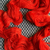 PUMPKIN -- dyed to order -- choose your yarn base