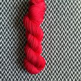 TOMATO -- dyed to order -- choose your yarn base