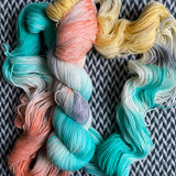 SPRINGTIME SYMPHONY -- dyed to order -- choose your yarn base