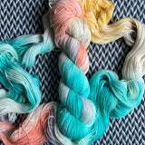 SPRINGTIME SYMPHONY -- dyed to order -- choose your yarn base