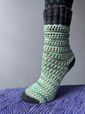 *Garden Walking Socks Pattern -- digital download