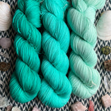 ICEBERG TRIO *3 Half-Skein Set*-- Times Square sock yarn --ready to ship