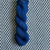 INDIGO PLUMAGE -- dyed to order -- choose your yarn base