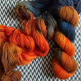 BEAUTI-FALL -- Broadway sparkle sock yarn -- ready to ship