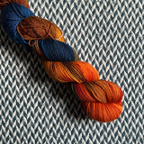 BEAUTI-FALL -- dyed to order yarn -- choose your yarn base