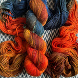 BEAUTI-FALL -- dyed to order yarn -- choose your yarn base