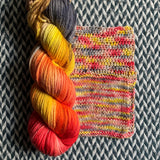 DRUMLINE -- Brooklyn Bridge worsted yarn -- ready to ship