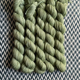 Olive You -- mini-skein -- Times Square sock yarn -- ready to ship