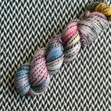 BOOTLEG CD -- Wave Hill zebra fingering yarn -- ready to ship