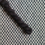 Night Smoke -- mini-skein -- Broadway sparkle sock yarn-- ready to ship