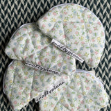 Cute Flowers -- small notion pouch with zipper -- ready to ship