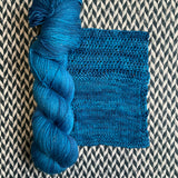 BLUE AGATE -- Broadway sparkle sock yarn -- ready to ship