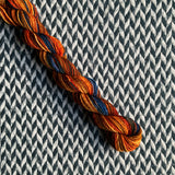 Beauti-fall -- mini-skein -- Times Square sock yarn -- ready to ship