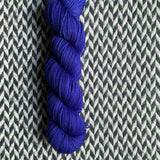 BLUE NOTE -- Half-Skein -- Times Square sock yarn -- ready to ship