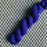 BLUE NOTE -- Half-Skein -- Times Square sock yarn -- ready to ship