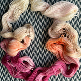 LOVE POTION NUMBER NINE -- Half-Skein -- Harlem sock yarn -- ready to ship