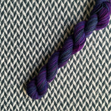 Moonlit Mermaid -- mini-skein -- Times Square sock yarn -- ready to ship