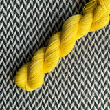 SUNFLOWER -- Half-Skein -- Times Square sock yarn -- ready to ship