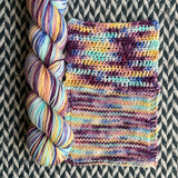 TWILIGHT SYMPHONY -- Half-Skein -- Times Square sock yarn -- ready to ship