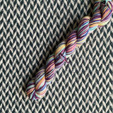 Twilight Symphony -- mini-skein -- Times Square sock yarn -- ready to ship