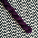 Vivid Vortex -- mini-skein -- Times Square sock yarn -- ready to ship